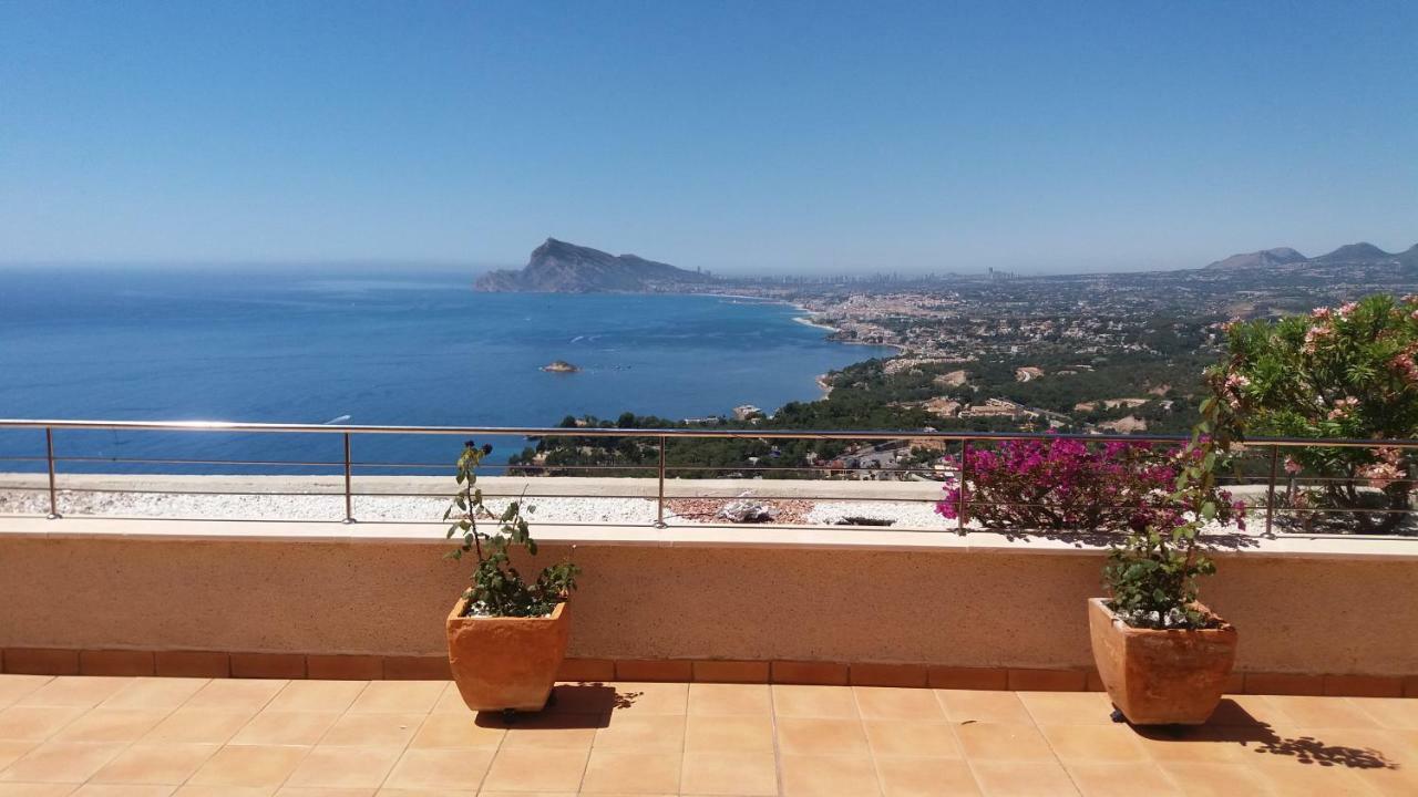 Atico Soleado Con Terraza, Jacuzzi Privado Y Vistas Al Mar Apartment Altea Luaran gambar